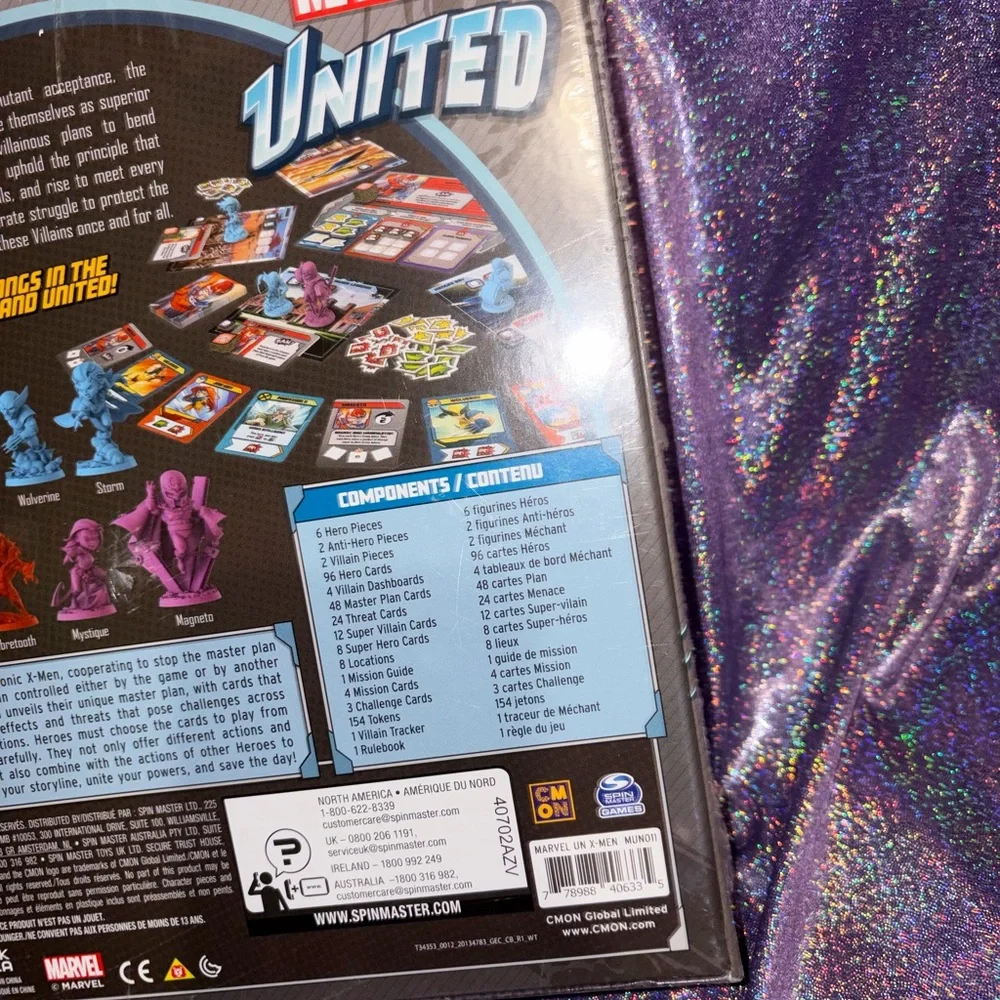 X-Men Marvel United Board Game